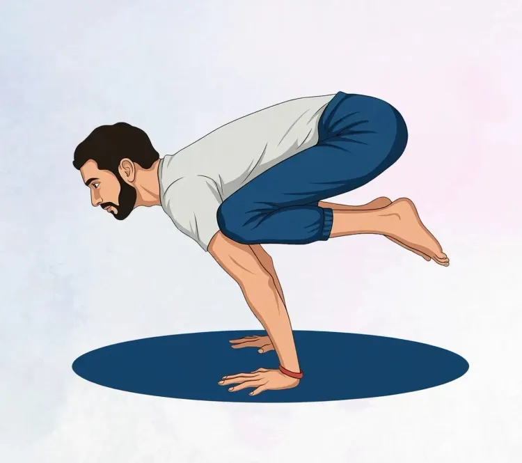 बकासन (क्राउ पोज़) सही तरीके से कैसे करें? मोरारजी देसाई योग संस्थान ने बताए सटीक चरण