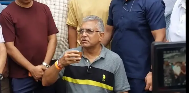 दिलीप घोष का ममता पर तीखा वार: 'पार्टी का खाता, चिह्न, दफ्तर सब गया — अब उम्मीदवार भी'