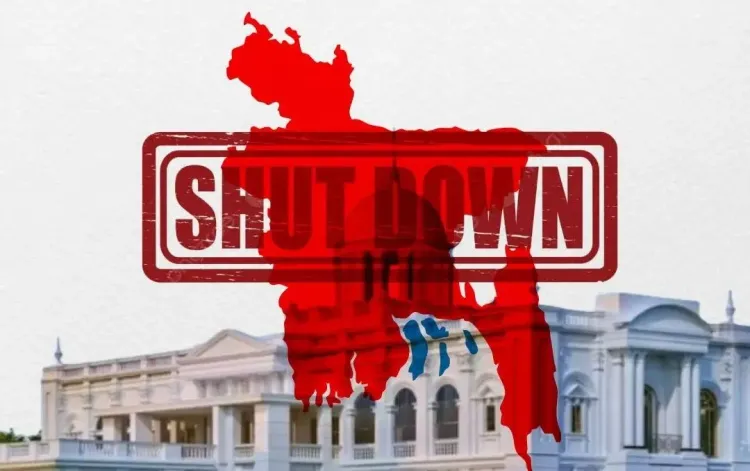What Led Awami League to Declare a Nationwide Shutdown in Bangladesh?