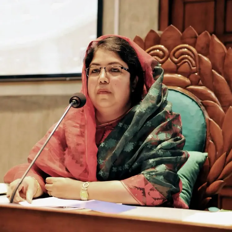 Former Bangladeshi Speaker Shirin Sharmin Chaudhury Detained in Dhaka