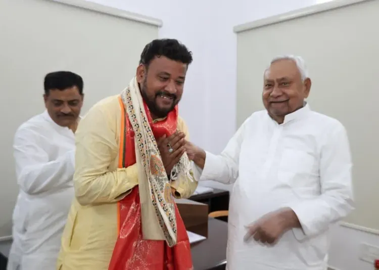 Bankipur bypoll: BJP candidate Abhishek Kumar Sinha meets Nitish Kumar, NDA projects unity