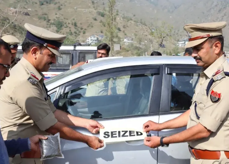 बारामूला पुलिस ने NDPS मामले में टाटा पंच गाड़ी जब्त की, नशा मुक्त अभियान तेज़