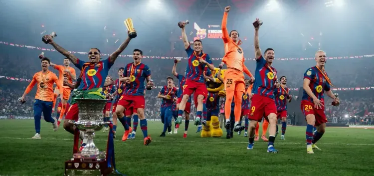 क्या बार्सिलोना ने स्पेनिश सुपर कप जीत लिया?