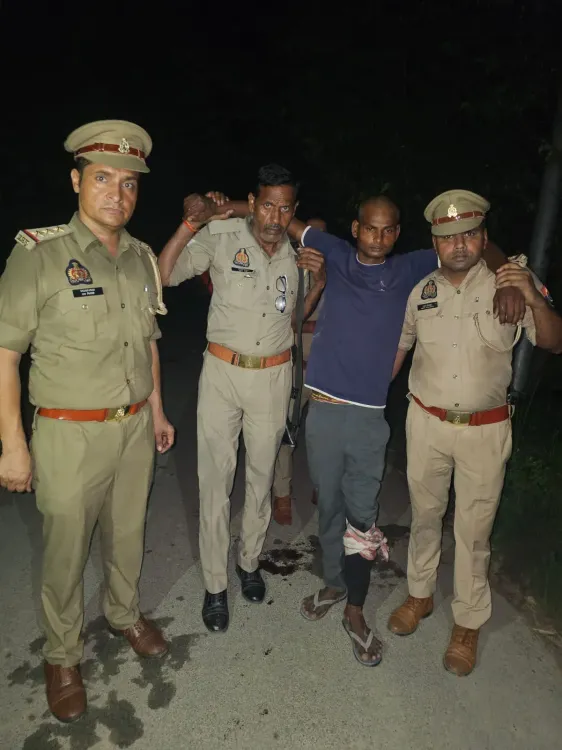बरेली मुठभेड़: नाबालिग से दुष्कर्म का फरार आरोपी विमलेश कुमार गिरफ्तार, पैर में लगी गोली