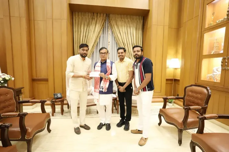 Barpeta firm donates ₹20 lakh to Assam CM Relief Fund