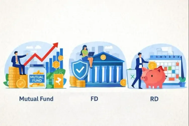 क्या म्यूचुअल फंड, एफडी और आरडी में अंतर समझना जरूरी है?