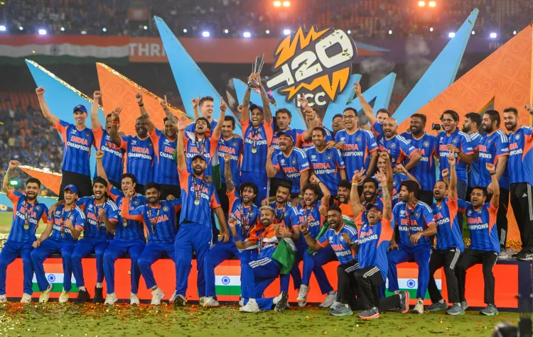 BCCI Rewards Team India with Rs 131 Crore for T20 World Cup Victory