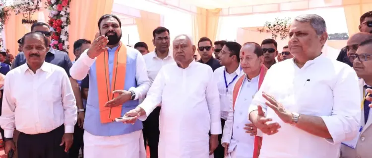 सीएम नीतीश कुमार का बेगूसराय दौरा, औद्योगिक क्षेत्र की स्थापना पर जोर