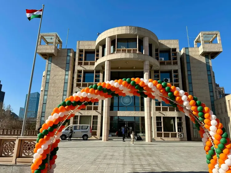 क्या पेइचिंग में भारतीय दूतावास में भारत का 77वां गणतंत्र दिवस मनाया गया?