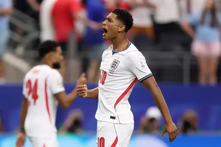 Bellingham, 22, becomes youngest European to play four major tournaments