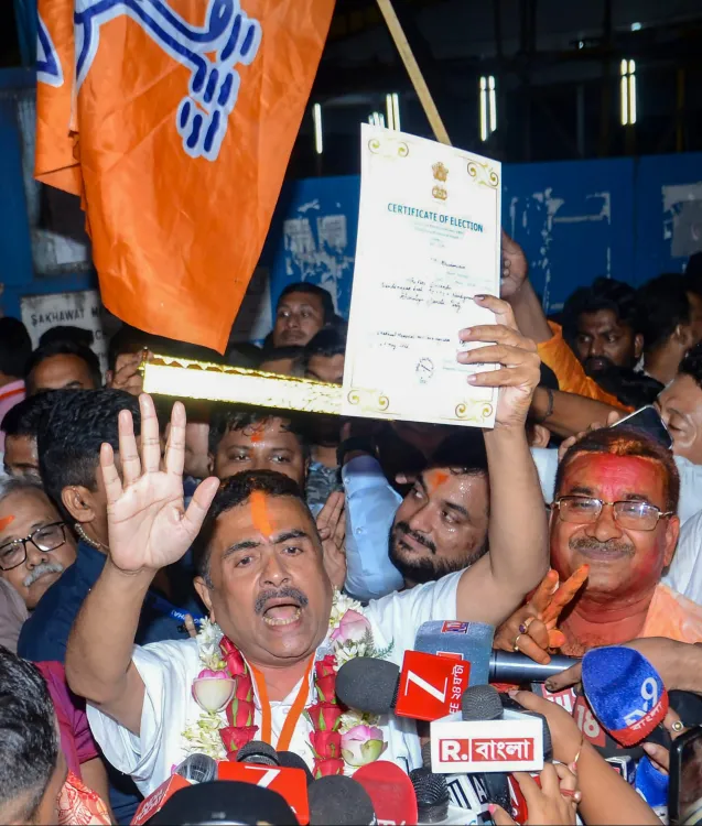 BJP wins West Bengal with two-thirds majority, ending 15-year TMC rule