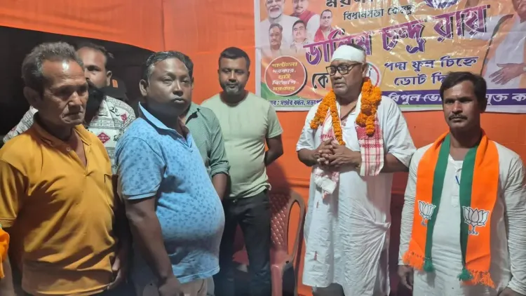 BJP Candidate Dalim Roy Suffers Injury During Campaign, Currently Stable