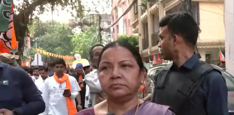 भवानीपुर में सुवेंदु अधिकारी के कैंपेन में अर्चना मजूमदार का जोरदार समर्थन, लोगों का भाजपा को वोट देने का विश्वास