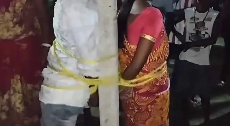 Couple tied to pole, assaulted in moral policing incident in West Midnapore
