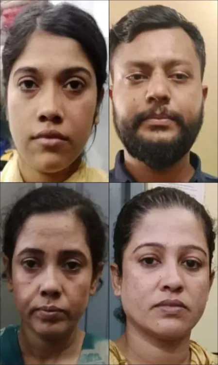 Who Were the Four Illegal Bangladeshi Residents Caught in Bangaon?