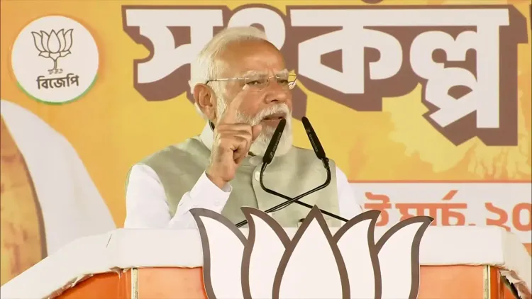 बंगाल में महाजंगलराज लाने वालों का काउंटडाउन: पीएम मोदी ने दी चेतावनी