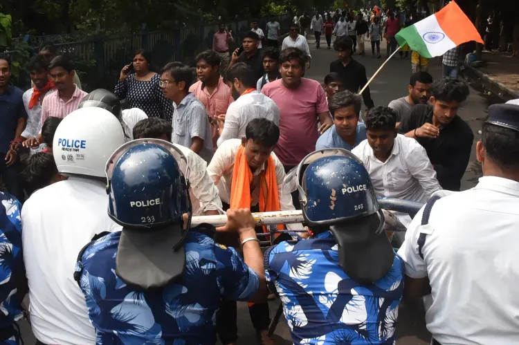 Jadavpur University clash: Kolkata Police examine CCTV, probe outsider angle
