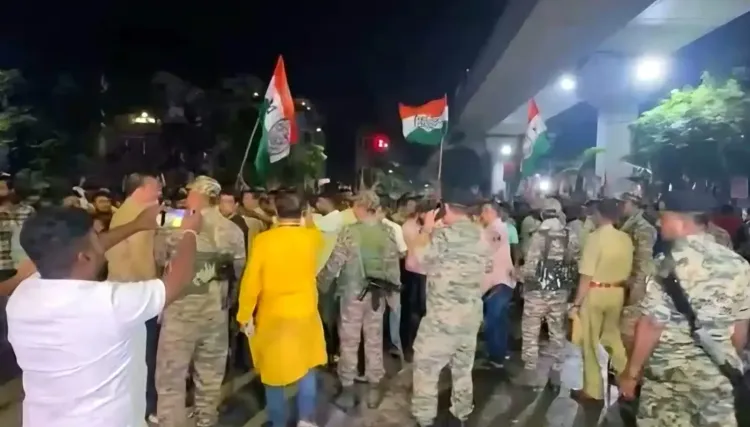 Bengal vote count: TMC-BJP clash outside Bidhannagar strongroom ahead of Monday tally