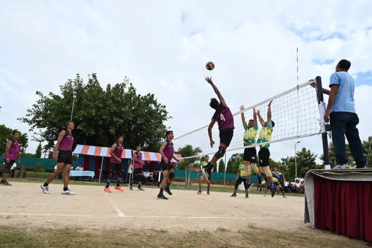 NDRF Inter-Battalion Volleyball Tournament kicks off at Haringhata, Nadia