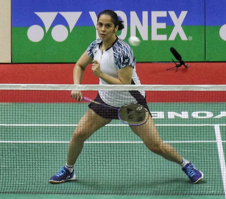 How Did Sachin Tendulkar Honor Saina Nehwal for Elevating Indian Badminton?
