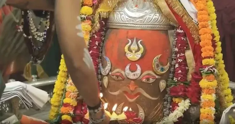 भाद्रपद पंचमी पर महाकालेश्वर उज्जैन में भस्म आरती, बाबा महाकाल का दिव्य शृंगार