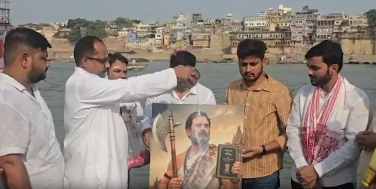 राहुल गांधी की भगवान परशुराम से तुलना पर NDA का विरोध, गिरिराज सिंह बोले — धार्मिक भावनाएं आहत