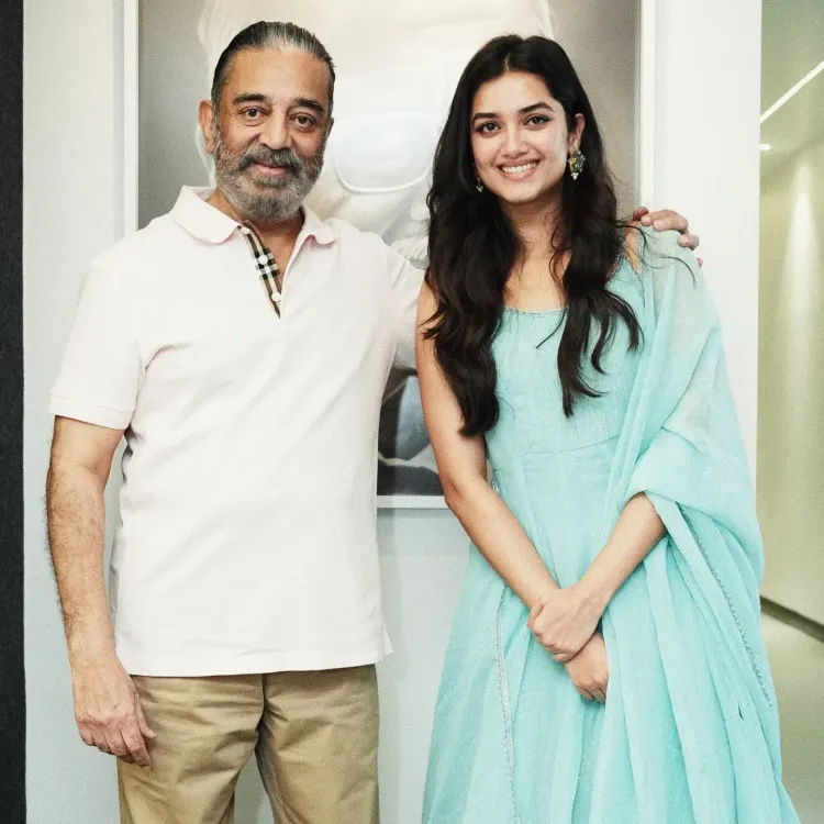 Bhagyashrii Borse joins Seyon: 'Promise to make you proud,' she tells Kamal Haasan