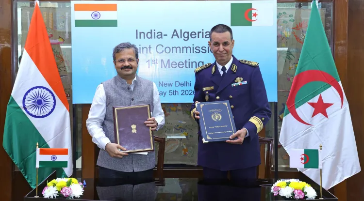 भारत-अल्जीरिया संयुक्त आयोग की पहली बैठक: रक्षा सहयोग विस्तार पर सहमति, 'रूल्स ऑफ प्रोसीजर' पर हस्ताक्षर