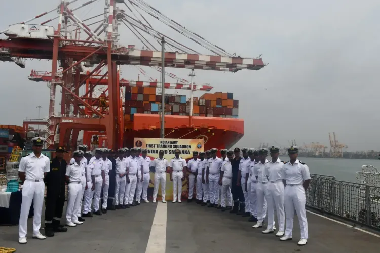 भारत-श्रीलंका नौसेना संयुक्त अभ्यास: INS तीर, INS सुजाता और ICGS सारथी ने SLNS विजयबाहु के साथ किया पैसेक्स