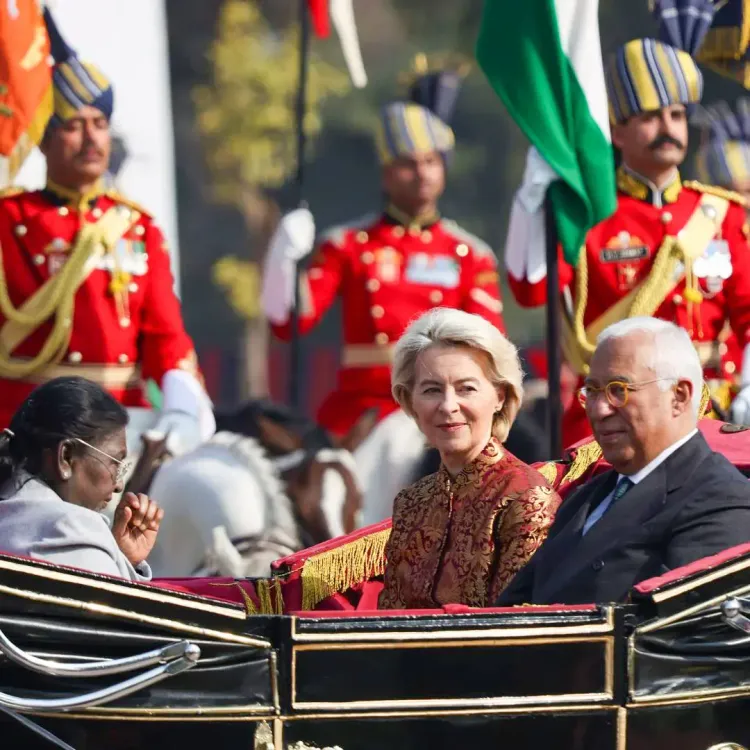 क्या 77वें गणतंत्र दिवस पर ईयू के नेताओं का जमावड़ा एक बड़ा सम्मान है?