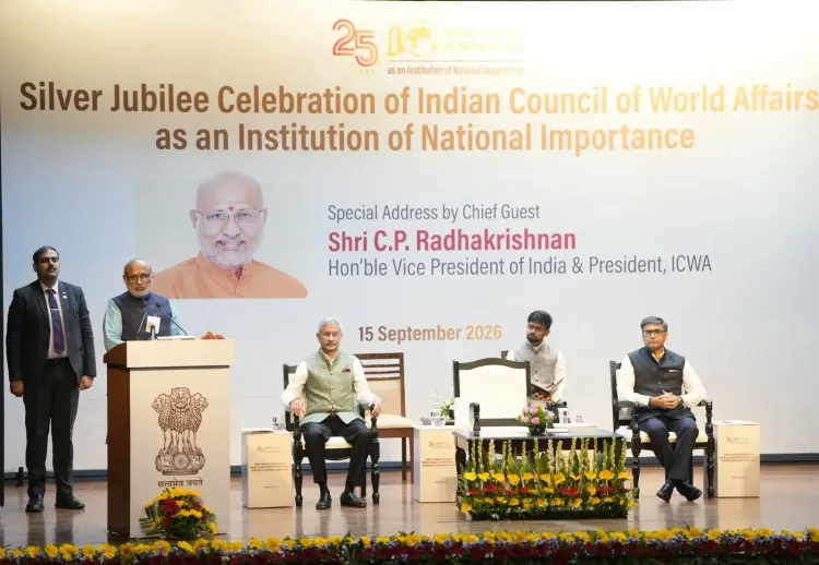 उपराष्ट्रपति सीपी राधाकृष्णन: भारत शांति, प्रगति और समृद्धि के लिए वैश्विक मंच पर मजबूत आवाज