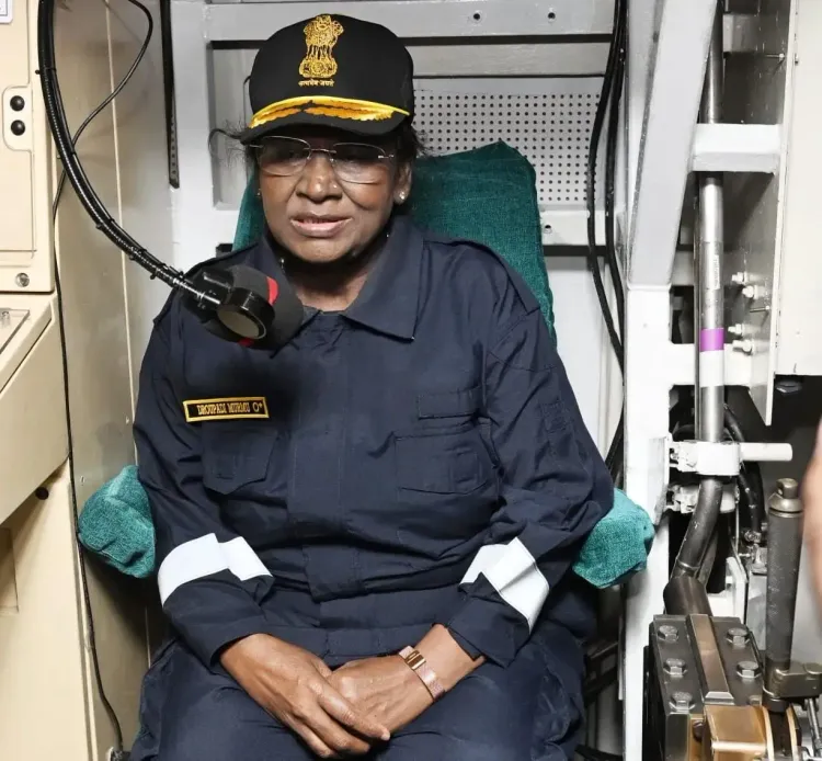 क्या भारतीय नौसेना किसी भी खतरे का सामना करने के लिए तैयार है? राष्ट्रपति द्रौपदी मुर्मू