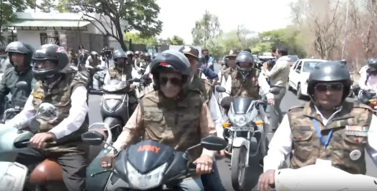 ट्विशा शर्मा न्याय मांग: भोपाल में पूर्व सैनिकों की बाइक रैली, दूसरी पोस्टमार्टम की अपील