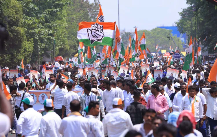 Bhubaneswar: Over 50 Injured in Clash During Congress Demonstration