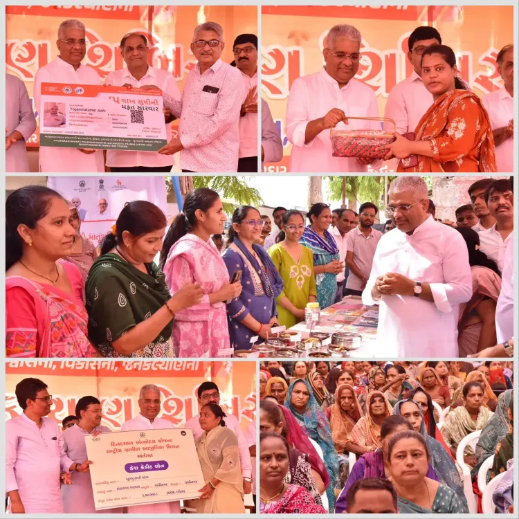 Bhupender Yadav inaugurates Jan Kalyan Shivir in Gandhinagar