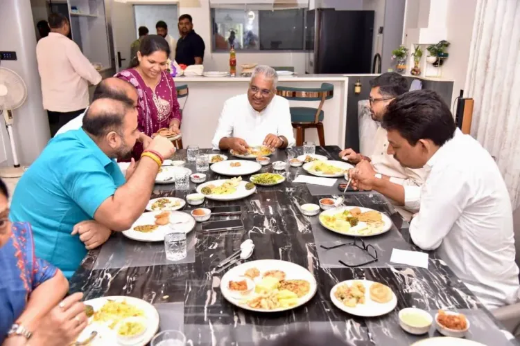 Bhupender Yadav Meets Gaurang Patel in Gandhinagar