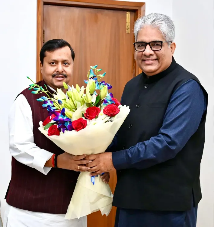 Bhupender Yadav Wishes BJP Chief Nitin Nabin on Birthday
