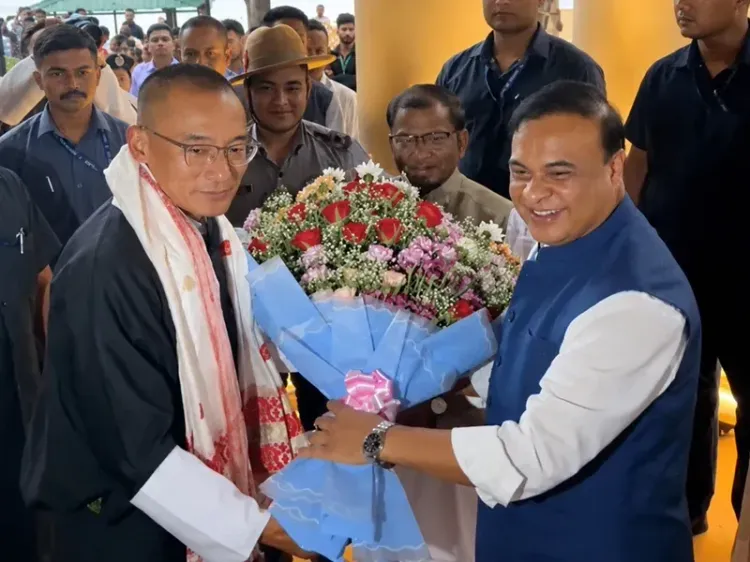 Bhutan PM Tshering Tobgay visits Assam, holds talks with CM Sarma on connectivity and trade
