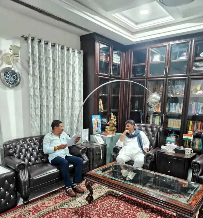 Bidadi Township row: Congress MLA says BJP, JD-S targeting Shivakumar politically