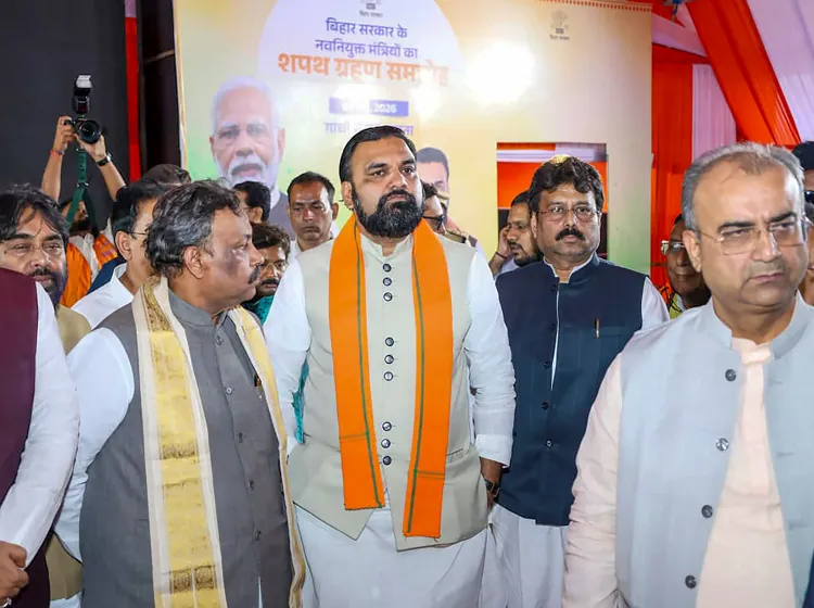 Bihar Cabinet expansion at Gandhi Maidan: PM Modi, Amit Shah in Patna