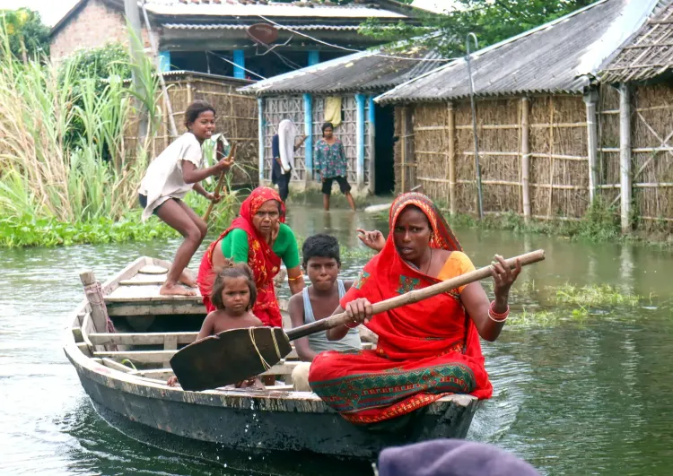 Bihar CM Samrat Choudhary inspects West Champaran floods, orders Gandak-Kosi embankment overhaul