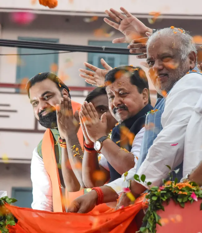 Bankipur by-election: Bihar CM Samrat Chaudhary, BJP chief Nitin Nabin lead NDA roadshow