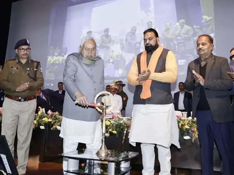 Did Bihar CM Nitish Kumar Launch a State-Level Police Conference in Patna?