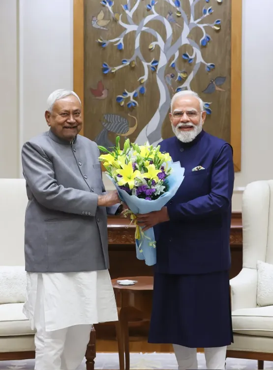 What happened when Bihar CM Nitish Kumar met PM Modi in Delhi?