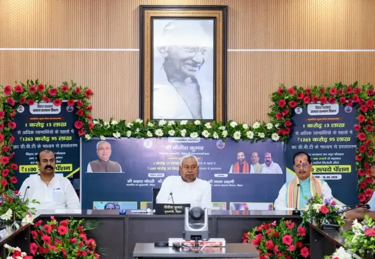 How Much Has Bihar CM Transferred Under the Social Security Pension Scheme?
