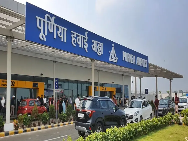 Have direct flights from Purnia to Delhi and Hyderabad finally arrived?