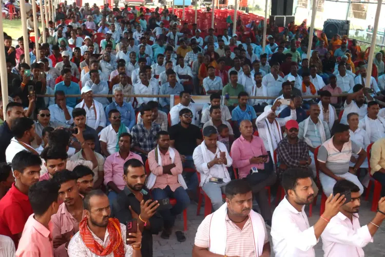 Gandhi Jayanti padyatra in Madhepura demands CEC Gyanesh Kumar's resignation