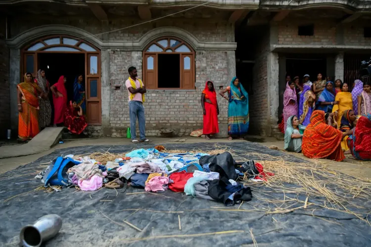 Bihar boat capsize kills 13 children in Vaishali; leaders visit families