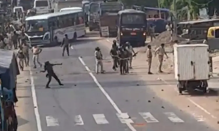 Nalanda college protest turns violent: 3 cops hurt, 10 arrested in Bihar