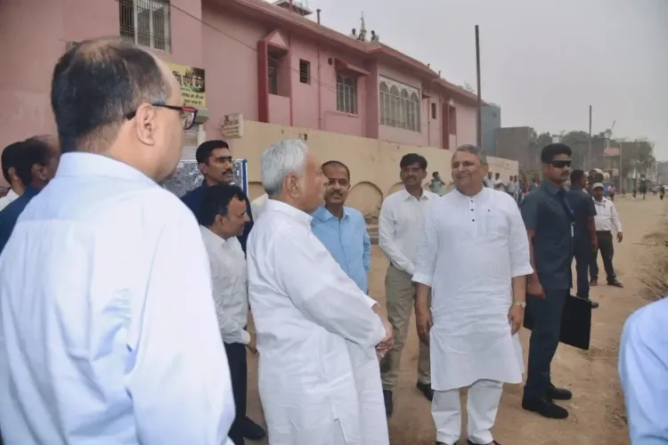 Nitish Kumar Evaluates Key Development Projects in Patna and Bakhtiyarpur